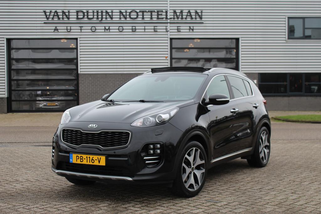 Kia Sportage 1.6 T-GDI GT-Line PlusLine / Panoramadak / Keyl, Auto's, Kia, Voorwielaandrijving, Gebruikt, 4 cilinders, Met garantie (alle)