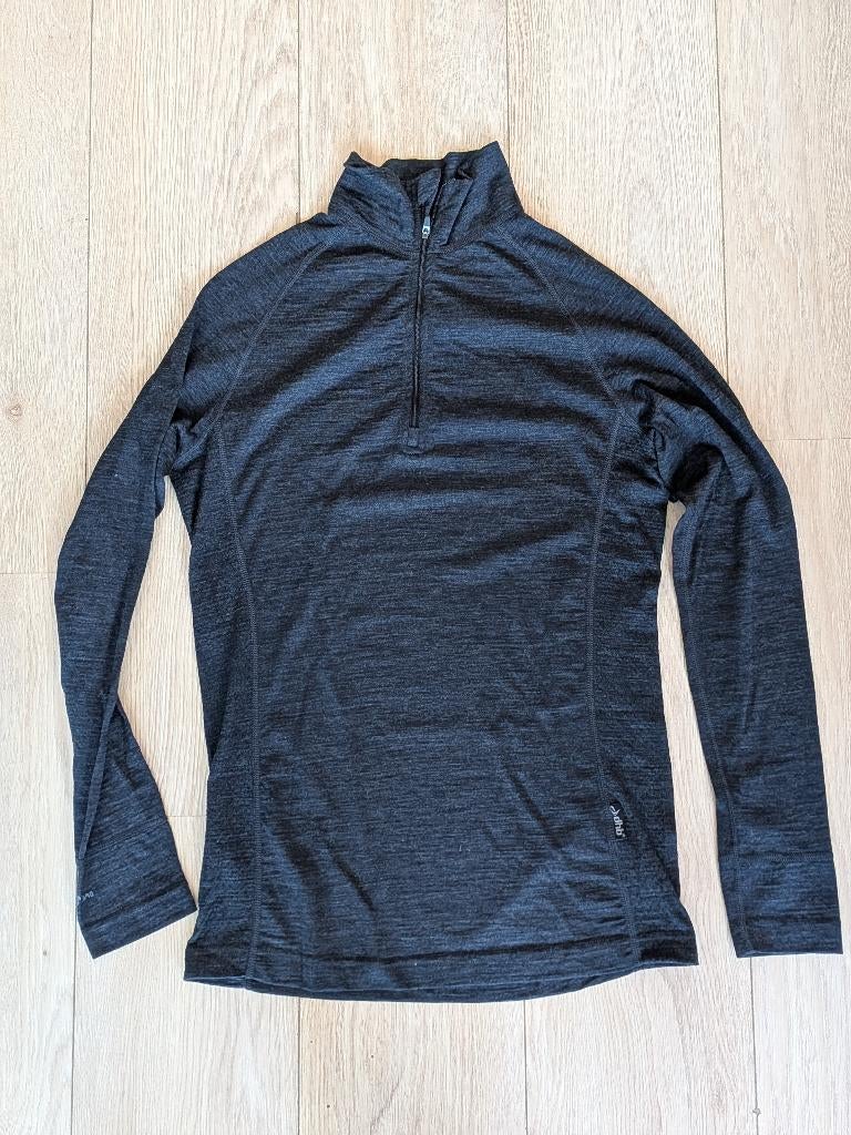 DHB merino zipneck maat S/M (nieuw zonder kaartjes), Ophalen of Verzenden, Nieuw, Grijs, Wandelen of Outdoor