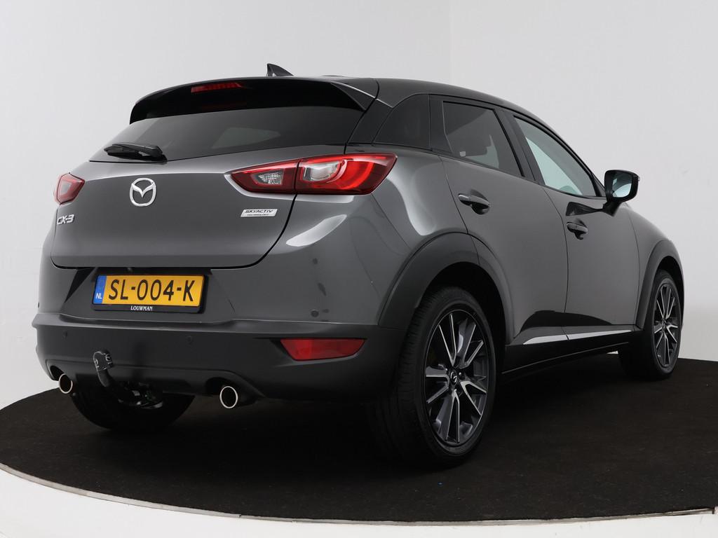 Mazda CX-3 2.0 SkyActiv-G 120 SkyLease GT | Trekhaak | Camer, Auto's, Mazda, 4 cilinders, Leder en Stof, Origineel Nederlands