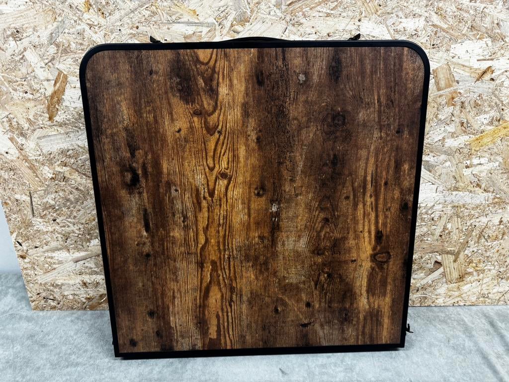 Bo-Camp Campingtafel Decatur - 90x60 cm - Wood Look - ReK4, Campingtafel, Ophalen of Verzenden, Zo goed als nieuw, X