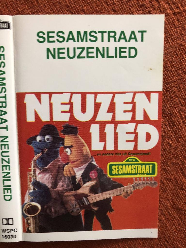 Cassettebandje neuzenlied Sesamstraat, Cd's en Dvd's, Cassettebandjes, Ophalen of Verzenden, Gebruikt, Kinderen en Jeugd, 1 bandje
