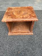 Houten krukje, Ophalen, Gebruikt, Hout