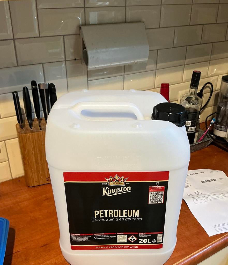 Lege 20 Liter jerrycan, Ophalen, Gebruikt