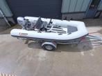 Aluminium Rib 350sb 10pk Honda Z.G.A.N., Watersport en Boten, Rubberboten, Overige merken, Voorling 140, Bakker boten, Zo goed als nieuw