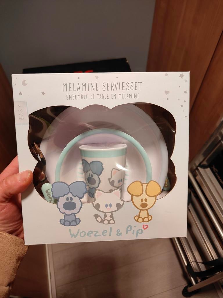 Kinder serviessetje, Ophalen, Nieuw