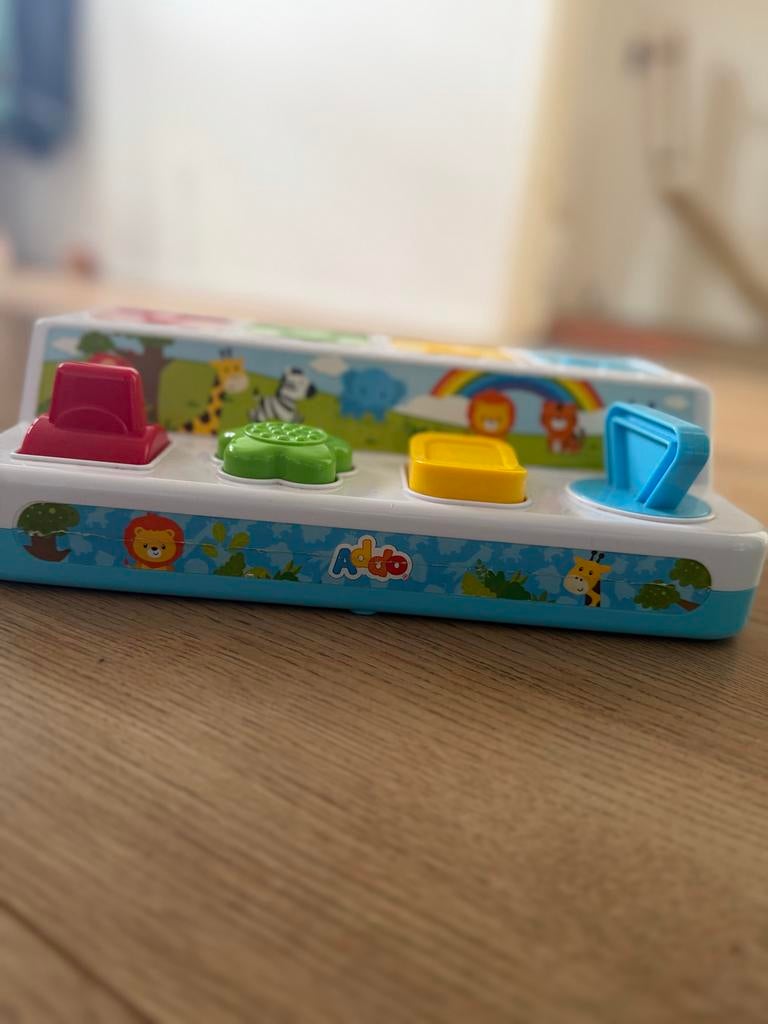 Addo Pop-up Dieren – Interactief Babyspeelgoed, Ophalen of Verzenden, Nieuw, Overige typen