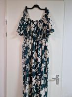 Lange zomerjurk in nieuwstaat, mooie groene kleur, mt 46/48, Maat 46/48 (XL) of groter, Ophalen of Verzenden, Zo goed als nieuw