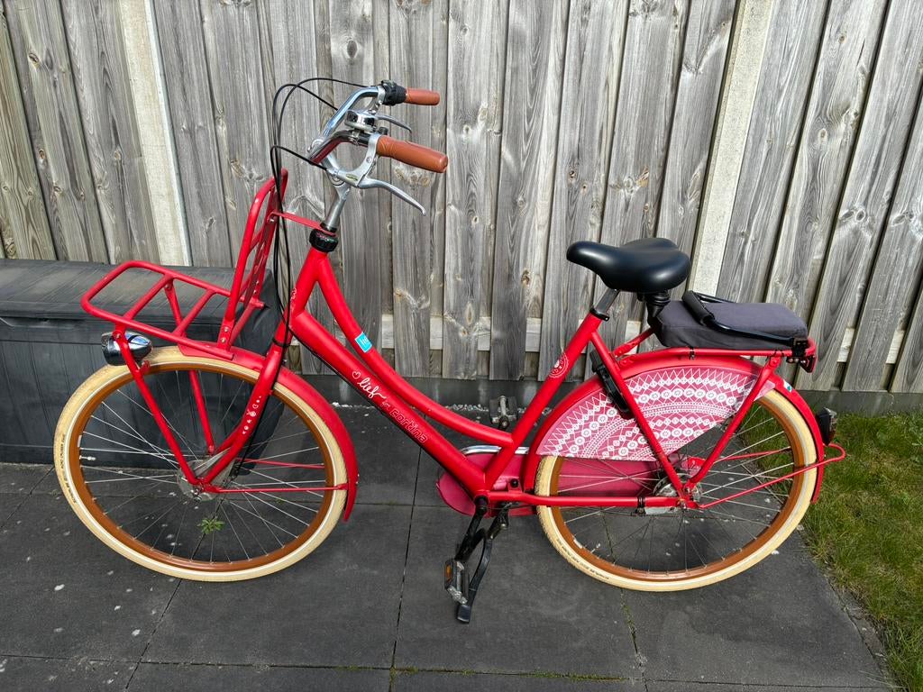 Cortina (Lief) transportfiets 28 inch., 53 tot 56 cm, Ophalen, Gebruikt, Versnellingen