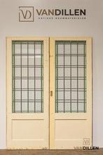 Mooie schuif / ensuite set glas in lood deuren 203 x 155