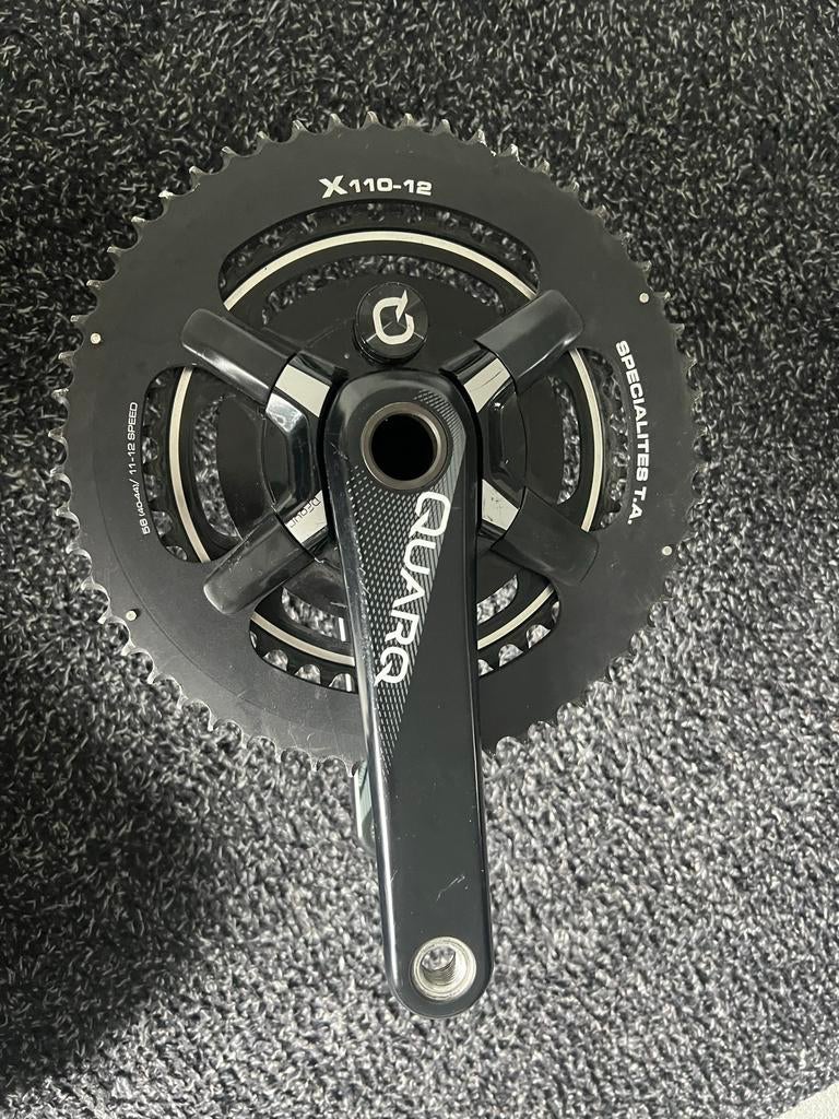 Quarq dubbelzijdige powermeter, Ophalen of Verzenden, Gebruikt, Crankstel of Pedalen