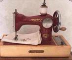 Charmante Antieke Kleine Naaimachine - Werkend, Ophalen