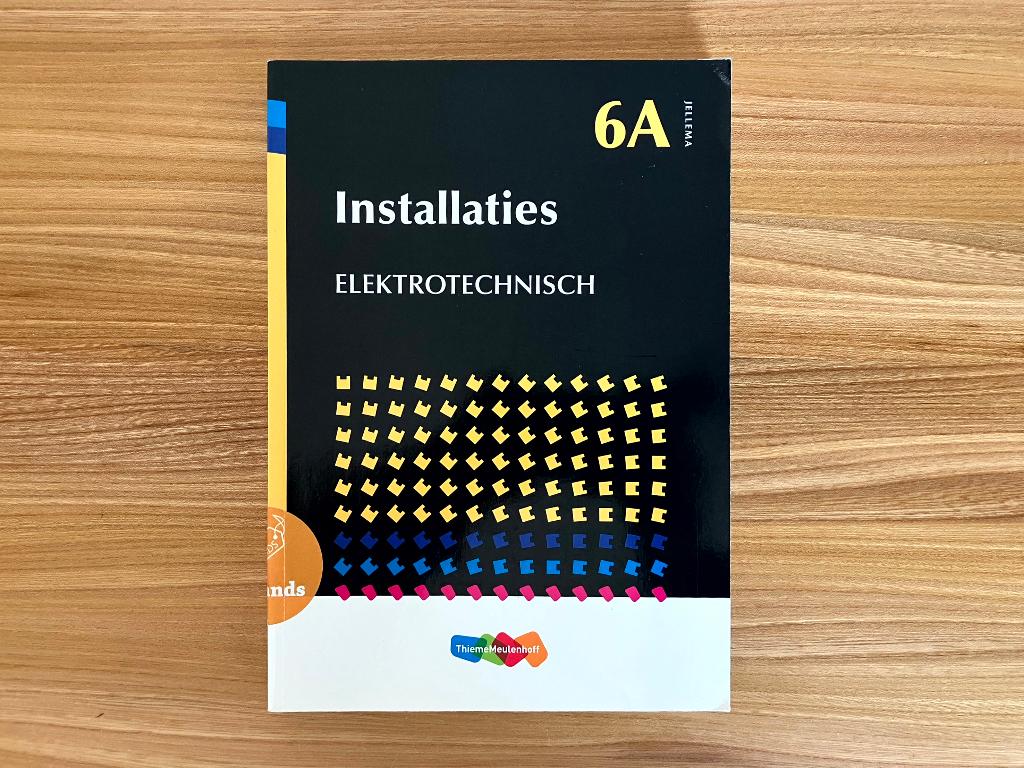 Jellema 6A Installaties Elektrotechnisch, Verzenden, Beta, Zo goed als nieuw, HBO