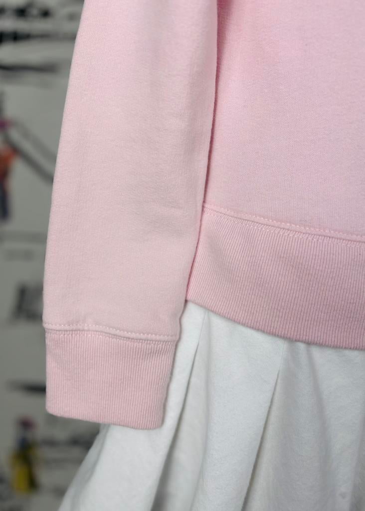 Ralph Lauren zachtroze big pony sweater jurk maat 8-10, Kinderen en Baby's, Kinderkleding | Maat 128, Zo goed als nieuw, Ralph Lauren