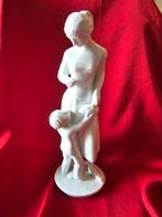 Porseleinen beeldje: Moeder en kind, Rosenthal, Düsseldorf., Ophalen of Verzenden, Zo goed als nieuw, Mens