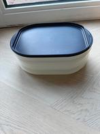 Tupperware Vleeswarenbakjes (stapelbaar) - Z.g.a.n., Ophalen, Zo goed als nieuw, Wit, Bak of Kom