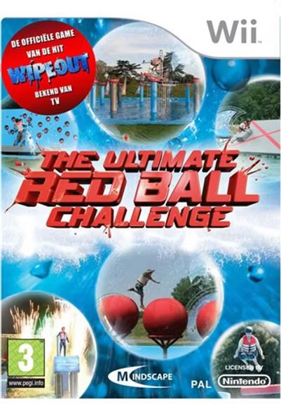 Nintendo Wii the ultimate red ball challenge - Wipeout, Spelcomputers en Games, Games | Nintendo Wii, Zo goed als nieuw, Racen en Vliegen