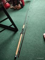 vintage hand gebouwde pen hengel, 3,10 m., Ophalen, Zo goed als nieuw, Werphengel