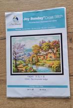 Joy Sunday borduurpakket The riverside lodge, Ophalen of Verzenden