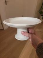 Tupperware kunststof serveerschaal / etagère / taartplateau, Huis en Inrichting, Woonaccessoires | Etagères, Verzenden, Zo goed als nieuw