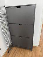 Ikea STÄLL Schoenenkast 3 vakken, grijs, 79x29x148 cm, Ophalen of Verzenden, Zo goed als nieuw