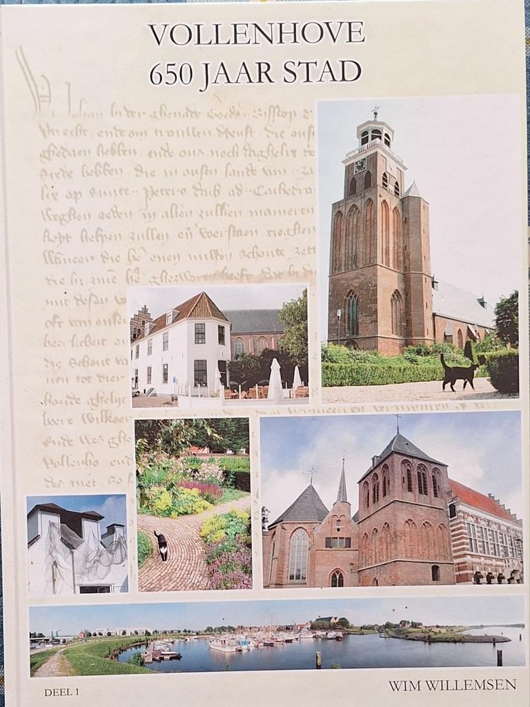 Boek Vollenhove 650 jaar stad deel 1, Boeken, Ophalen of Verzenden