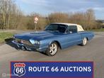 Ford Thunderbird | 1966 | Route 66 Auctions, Auto's, Overige carrosserieën, Zwart, Bedrijf, Handgeschakeld