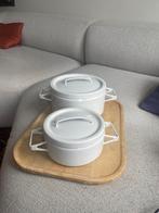 Finel Arabia, Finland geëmailleerde pannen - set van 2, Huis en Inrichting, Keuken | Potten en Pannen, Ophalen of Verzenden, Gebruikt