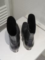 Dames enkellaarzen picardi, Ophalen, Blauw, Lage of Enkellaarzen, Picardi