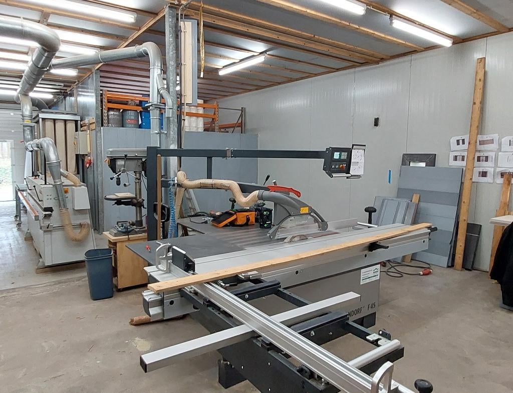Altendorf F45 formaatzaag, Ophalen, Cirkelzaag, 70 mm of meer, Altendorf martin scm felder hammer robland