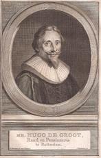 Portret Hugo de Groot Raad en Pensionaris Rotterdam Grotius, Ophalen of Verzenden