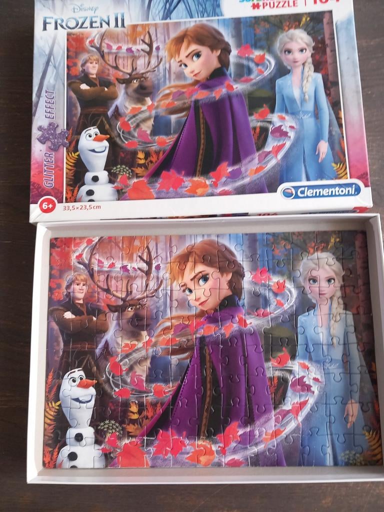 Puzzel frozen, Ophalen of Verzenden, 10 tot 50 stukjes, 4 tot 6 jaar