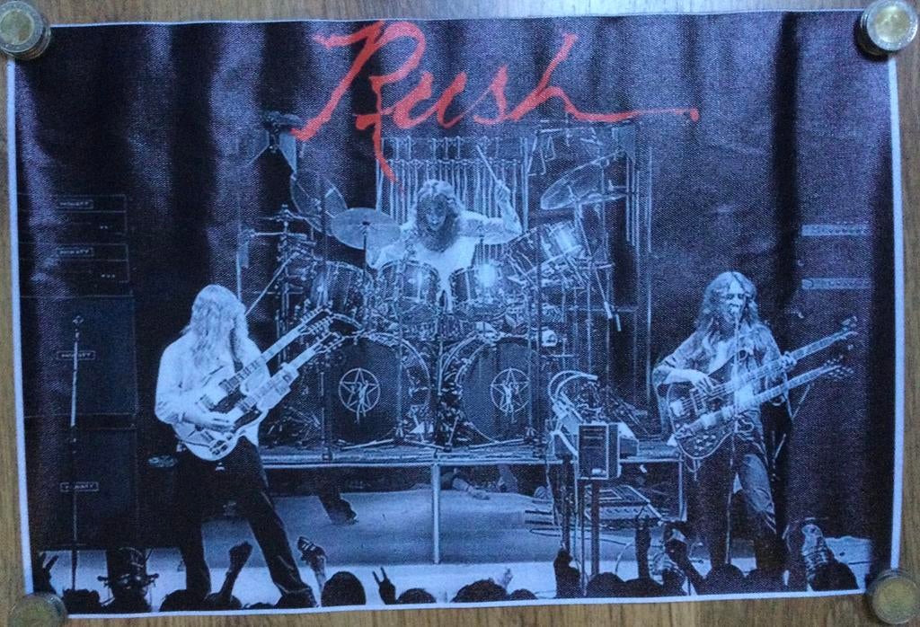 Rush print op canvas, Verzamelen, Ophalen of Verzenden, Zo goed als nieuw, Poster, Artwork of Schilderij