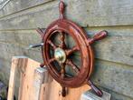 Klassiek houten scheeps stuurwiel voor boot of decoratie, Ophalen of Verzenden, Gebruikt, Overige typen