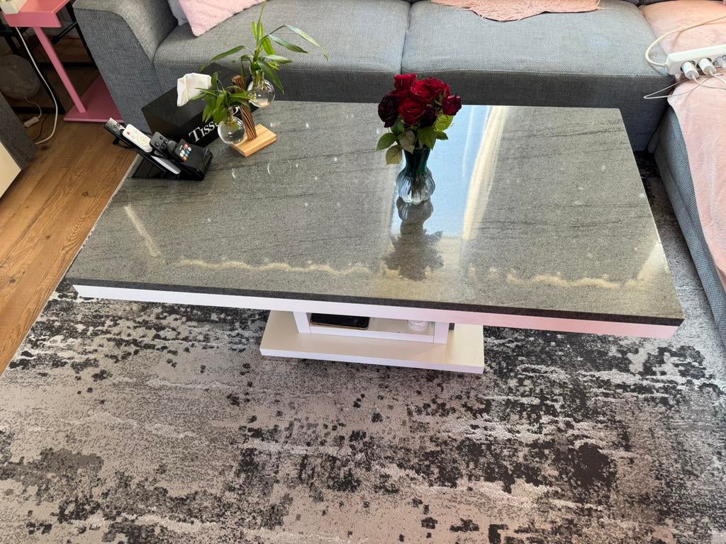 Compleet woonkamer, woonkamer set, Huis en Inrichting, Complete eetkamers, Ophalen, Gebruikt, Hout, 4 tot 6 stoelen