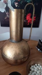 Mooie goud/ koperkleurig vaas, Huis en Inrichting, Woonaccessoires | Vazen, Overige kleuren, Ophalen of Verzenden, Minder dan 50 cm