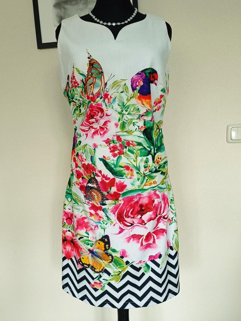 Zomerjurk Smashed-Lemon maat S / 36 8, Overige kleuren, Ophalen of Verzenden, Zo goed als nieuw, Boven de knie
