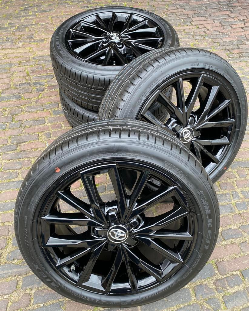 ALS NW. 17” Toyota Corolla velgen + TPMS + NIEUWE 225/45 R17, Banden en Velgen, Nieuw, 17 inch, Ophalen of Verzenden