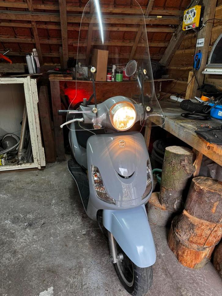 Sym Fiddle 2 Scooter - Goed Onderhouden!, Fietsen en Brommers, Snorfietsen en Snorscooters, Gebruikt, SYM, Benzine, Ophalen of Verzenden