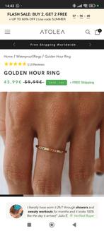 atolea zilveren ring kleurtjes, Sieraden, Tassen en Uiterlijk, Ringen, Nieuw, Ophalen of Verzenden, Dame, Zilver