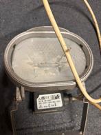 2 stuks Vintage Halogeen Bouwlamp, Ophalen, Gebruikt, 50 tot 200 watt, Lamp met armatuur