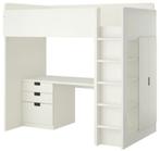 2 x ikea hoogslaper stuva met kast, Ophalen, Zo goed als nieuw, Hoogslaper