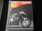 Folder Yamaha FJ1200, Verzenden, Yamaha