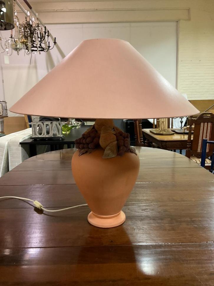 Schemerlamp met Druiven Decoratie, Huis en Inrichting, Lampen | Vloerlampen, Gebruikt, Minder dan 100 cm, Overige materialen, Ophalen of Verzenden