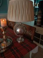 Riviera Maison Wereldbol Lamp Zilverkleurig, Ophalen of Verzenden, Zo goed als nieuw, Metaal, Modern