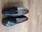 Waldlaufer zwarte lak moccasin/instappers mt 4, Ophalen of Verzenden, Zo goed als nieuw, Zwart, Instappers