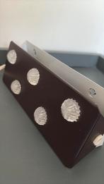 G&G retro bedlampje donkerbruin met vijf sterren, Huis en Inrichting, Lampen | Wandlampen, Ophalen of Verzenden, Zo goed als nieuw