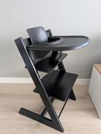 Stokke Tripp Trapp kinderstoel babyset blad nieuwste model, Ophalen, Gebruikt, Meegroeistoel