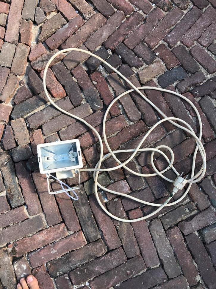 Bouwlamp, Doe-het-zelf en Verbouw, Elektra en Kabels, Zo goed als nieuw, Overige typen, Ophalen of Verzenden