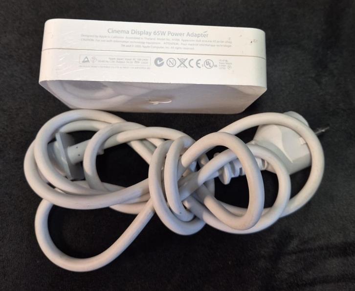 Cinema Display 65W Power Adapter, Computers en Software, Monitoren, Gebruikt, 60 Hz of minder, Overige typen, Overige resoluties