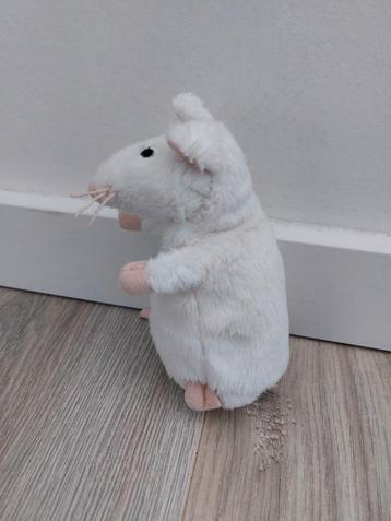 Knuffel Ikea muis wit souris L489 beschikbaar voor biedingen